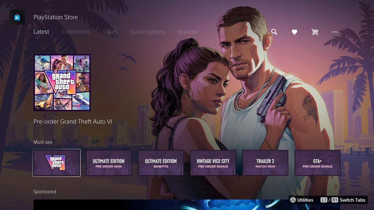 《GTA VI》全球预购正式解禁,PlayStation 与 Xbox 迎来预订热潮 - 1
