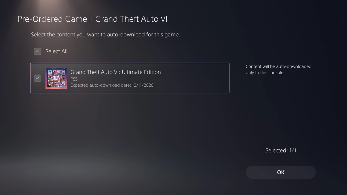 《GTA VI》全球预购正式解禁,PlayStation 与 Xbox 迎来预订热潮 - 2